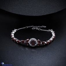 TASH GEM AND JEWELLERY Garnet Cluster Bracelet TS-KA62 Buy Jewellery Online for specialGifts
