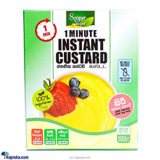 Sooper Vegan One Minute Custard 100g Buy Online Grocery Online for specialGifts