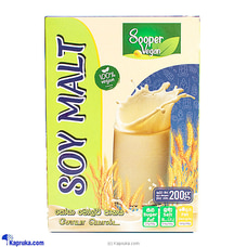 Sooper Vegan Soy Malt Milk Powder 200g at Kapruka Online