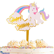 Magical Unicorn Birthday Cake Topper  Online for specialGifts