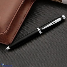 PEN SHEAFFER 100 E9317  MATTE BLACK WITH CHROME PLATED TRIMS BP -  WP08087 Buy Gift Sets Online for specialGifts
