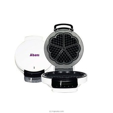 Abans 750W Waffle Maker (Black/White) - ABWFMLW185C Buy Abans Online for specialGifts