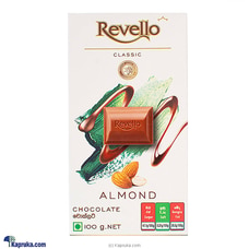 Revello Classic Almond Chocolate 100g Buy Revello Online for specialGifts
