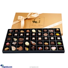 Happy Easter, Classic Wooden 45 Piece Chocolate Box (GMC) Buy GMC Online for specialGifts