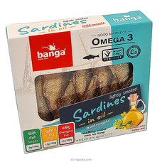 Banga Lightly Smoked Sardines In Oil -120g Buy Online Grocery Online for specialGifts