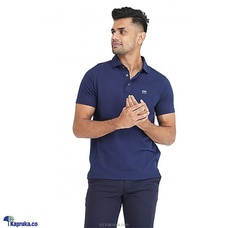 Moose Mens Pique Polo T-Shirt Sapphire Blue Buy MOOSE CLOTHING COMPANY Online for specialGifts