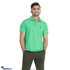 Moose Mens Pique Polo T-Shirt Vibrant Green Buy MOOSE CLOTHING COMPANY Online for specialGifts