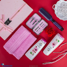 Pink Care For Her- GIFT SET FOR HER, GIFT FOR BIRTHDAY,DOVE SHAMPOO AND CONDITIONER at Kapruka Online
