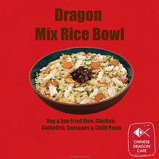 Mixed Rice Bowl - SCH4 Buy Chinese Dragon Cafe Online for specialGifts