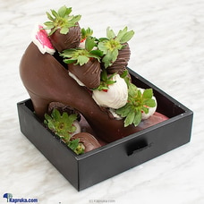 Shangri - La Mom`s Shoe Filled With Chocolate Coated Strawberries Buy Shangri La Online for specialGifts