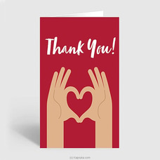 Heartfelt Thanks Greeting Card  Online for specialGifts