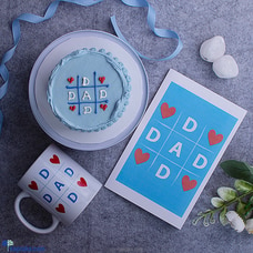 Daddy`s Day- Bento Cake, Greeting Card and Mug Bundle Buy NA Online for specialGifts