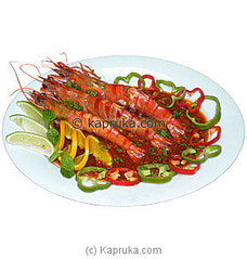 Sizzling Jumbo Prawn In Hot Garlic Sauce (500g) at Kapruka Online