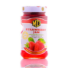 MD Real Strawberry Jam Bottle - 485g By MD at Kapruka Online for specialGifts