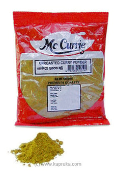 Mc Currie Unroasted Curry Powder pkt - 100g Buy Mc Currie Online for specialGifts