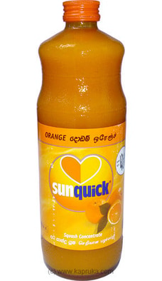 Sunquick Orange Juice Bottle - 700ml  By Sunquick  Online for specialGifts