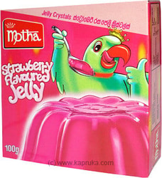 Motha Strawberry Jelly Crystal pkt - 100g  By Motha  Online for specialGifts