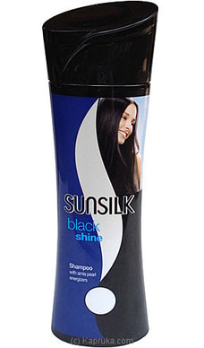 SUNSILK Black Shine Shampoo- 180ml  By Sunsilk  Online for specialGifts
