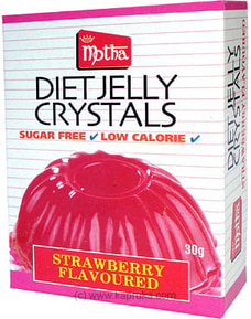 Motha Strawberry Diet Jelly Crystals pkt - 30g at Kapruka Online