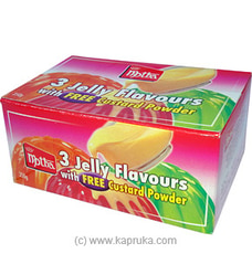 Motha 3 Jelly Flavours + Custard Powder pkt - 350g  By Motha  Online for specialGifts