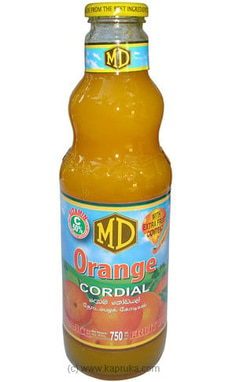 MD Orange Cordial Bottle - 750ml  By MD  Online for specialGifts