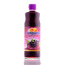Sunquick Black Currant Jumbo Bottle - 840ml By Sunquick at Kapruka Online for specialGifts