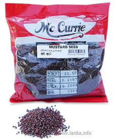 MCCURRIE Mustard Seed Pkt - 100g - Mc Currie - Spices And Seasoning at Kapruka Online