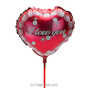 'I Love You' Foil Baloon Online at Kapruka | Product# baloonX00116