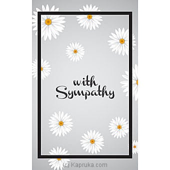 Sympathy Cards Online at Kapruka | Product# greeting00Z1518