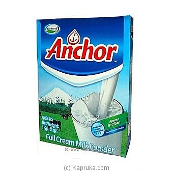 Anchor Full Cream Milk Powder 1kg Online at Kapruka | Product# grocery00994