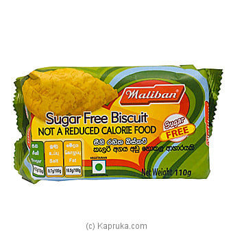Maliban Sugar Free Biscuit- 110g Online at Kapruka | Product# grocery00999