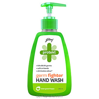 Godrej Protekt Germ Fighter Hand Wash 250ml Online at Kapruka | Product# grocery001602