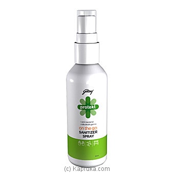 Godrej Protekt On The Go Sanitiser Spray 80ml Online at Kapruka | Product# grocery001601