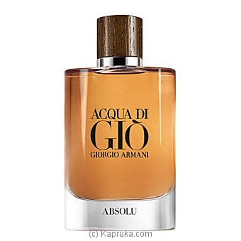 Giorgio Armani Eau De Parfum Acqua Di Giã² Absolu For Him 75 Ml Online at Kapruka | Product# perfume00418