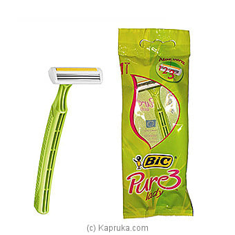 BIC Pure 3 Lady - Single Razor Pouch Online at Kapruka | Product# grocery002037
