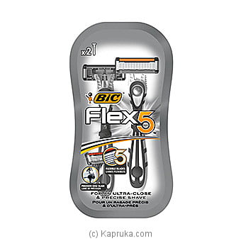 BIC Flex 5 - Pack Of 2 Razors Online at Kapruka | Product# grocery002041