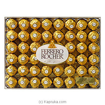 Ferrero Rocher (48p) Fine Hazelnut Chocolates, 21.2 Oz Online at Kapruka | Product# grocery002097