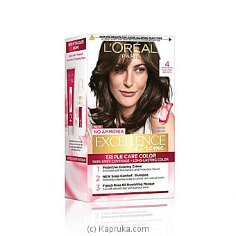 L'oreal Excellence Cream - Shade No 4 100ml Online at Kapruka | Product# cosmetics00614