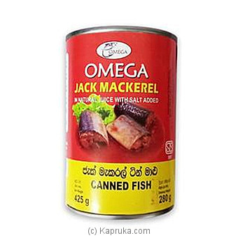 Omega Jack Mackerel Canned Fish 425g Online at Kapruka | Product# grocery002213