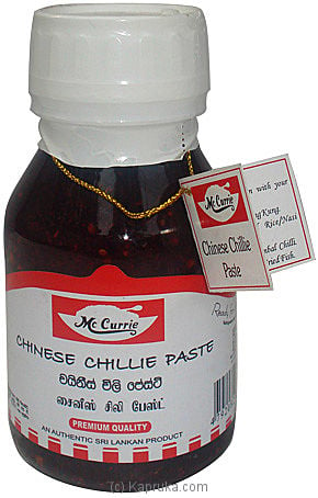 MCCURRIE Chinese Chillie Paste Bottle - 200g Online at Kapruka | Product# grocery0276