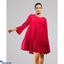 Shop in Sri Lanka for Tainy Flounce Sleeve Smock Mini Dress