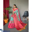 Shop in Sri Lanka for 3D Patola Prints All Over The Saree In Green With Rich Pallu And Tassels