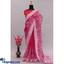 Shop in Sri Lanka for Organza Silk Saree With Viscos Thread Work In Body With Beautiful Pallu And Border Of Chikankari Work