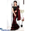 Shop in Sri Lanka for Maroon Stylish Saree With Stitched Blouse