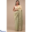 Shop in Sri Lanka for Pure Viscose Organza Saree With Beautiful Handcrafted Work All Over
