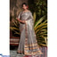 Shop in Sri Lanka for Soft Linen Tissue Silk Saree With Multicolour Zari Weaves Temple Border With Zari Pallu