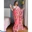 Shop in Sri Lanka for Multy Embroidery Work Flower Jaal Work Saree