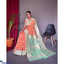 Shop in Sri Lanka for Pure Linen Slub Silk Saree With Original Zari Weaving, Exclusive Contrast Rich Pallu