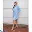 Shop in Sri Lanka for Arden Button Down Dress - Powder Blue