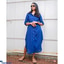 Shop in Sri Lanka for Aria Button Down Dress- Navy Blue